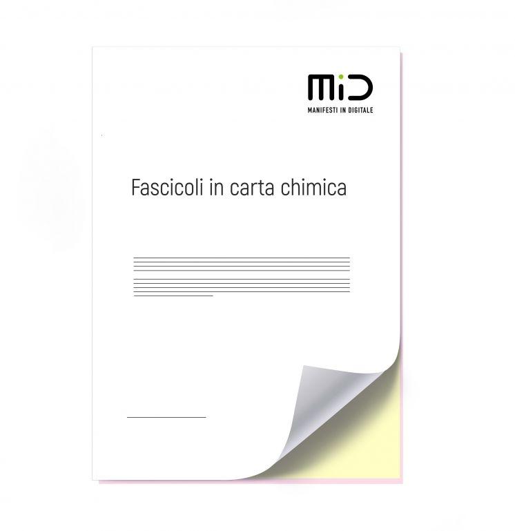 Stampa fascicoli autocopiativi in carta chimica