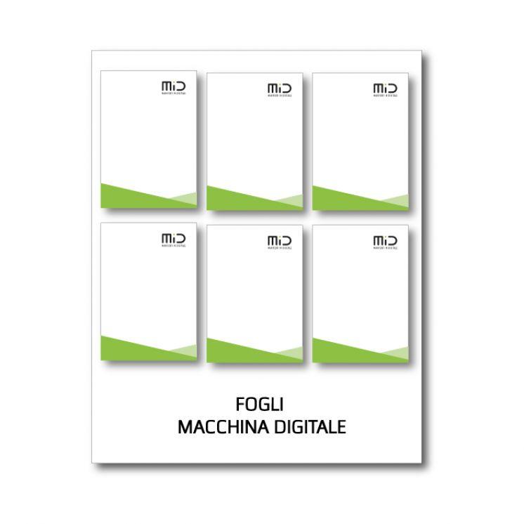 Stampa fogli macchina